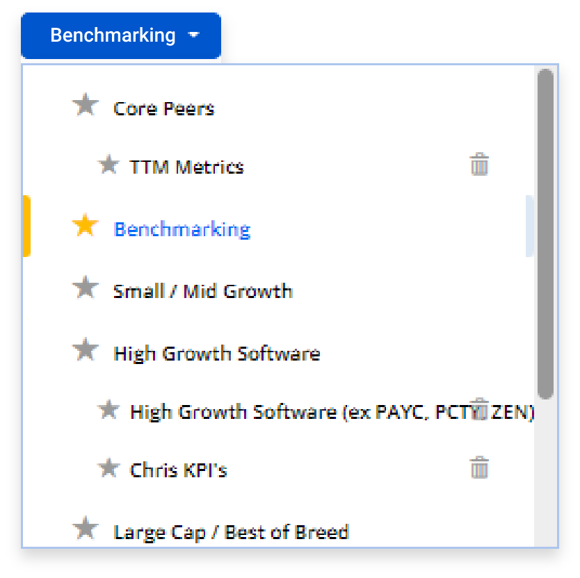 Benchmarking